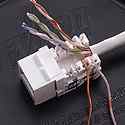 RJ45 Keystone Jack wiring